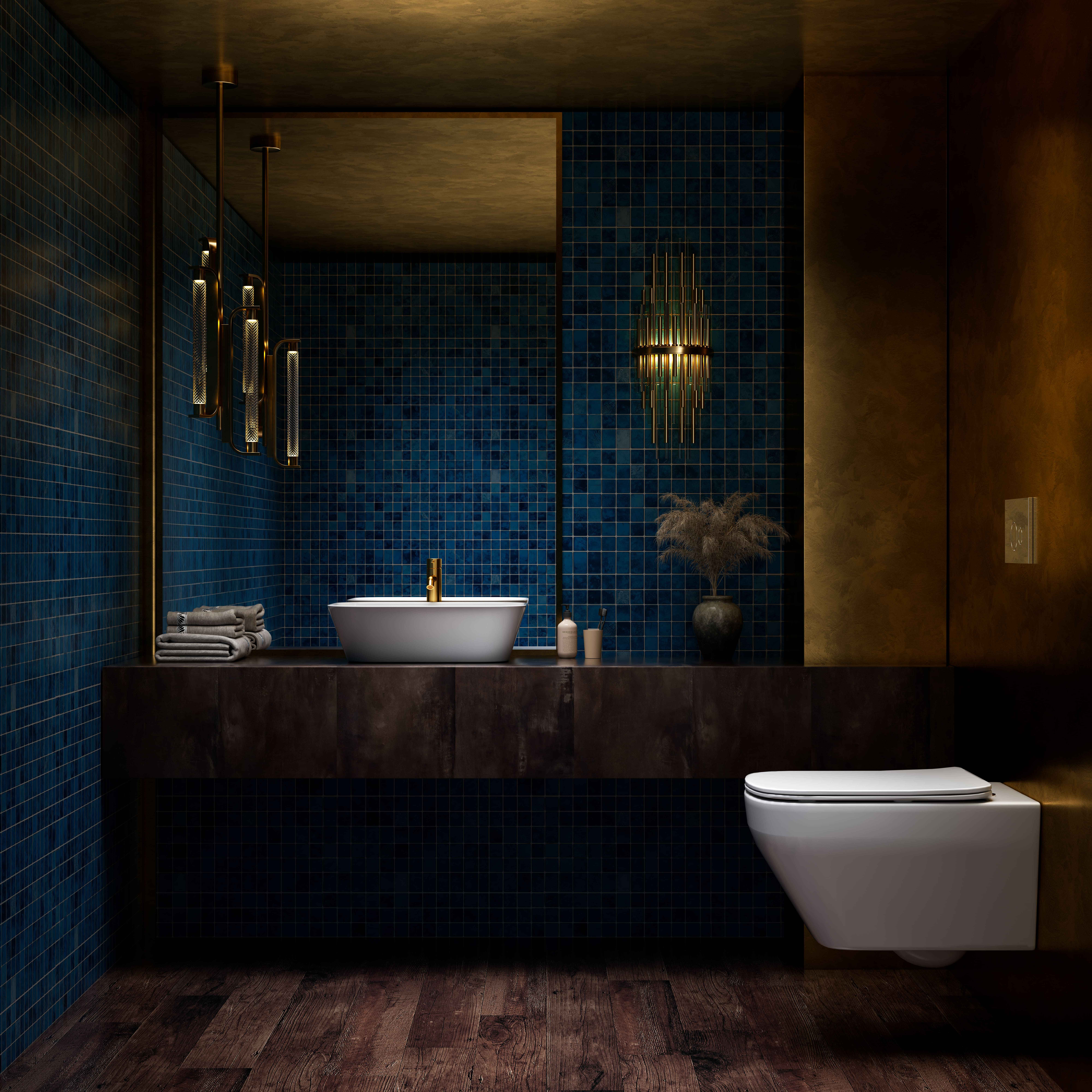 Bright Minimalist Bathroom